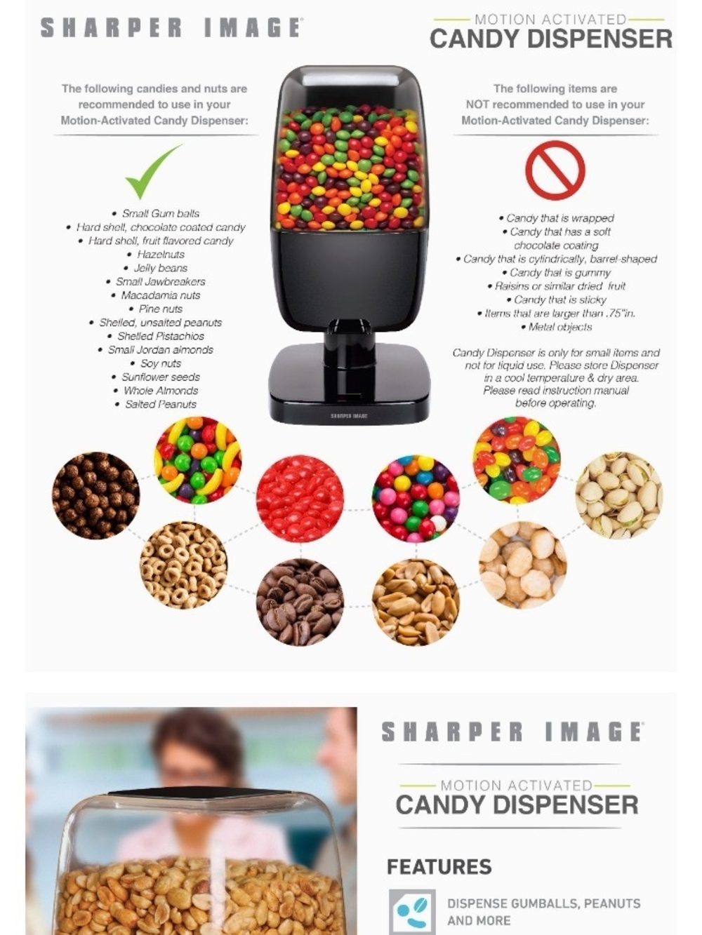 NIB Sharper Image Automatic Candy Dispenser 🤯 - Picture 6 of 12